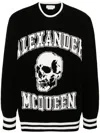 Alexander Mcqueen Alexander Mc Queen Skull Sweater In Black