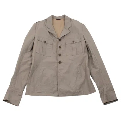 Pre-owned Alexander Mcqueen Men Jacket Vintage Size It48/m In Gray