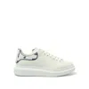 Alexander Mcqueen Men's Larry Oversized Sneakers In White/indigo