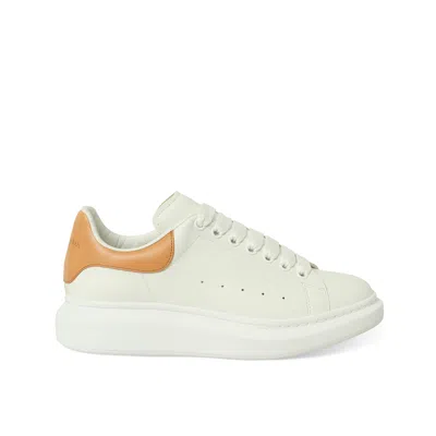 Alexander Mcqueen Men's Larry Oversized Sneakers In White/natural