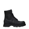 Alexander Mcqueen Stivaletti Uomo Pelle Nero