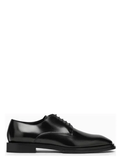 ALEXANDER MCQUEEN MEN'S LEATHER LACE-UP
