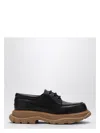 Alexander Mcqueen Leather Lace-up Shoes With Chunky Sole
