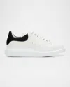 Alexander Mcqueen Men's Leather Oversized Sneakers In White