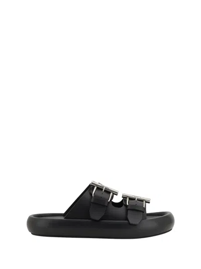 ALEXANDER MCQUEEN ALEXANDER MCQUEEN MEN LEATHER SANDALS