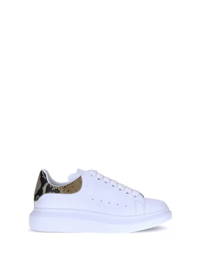ALEXANDER MCQUEEN ALEXANDER MCQUEEN MEN LEATHER SNEAKERS