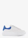 Alexander Mcqueen Oversized Leather Sneakers Detail Contrasting In White