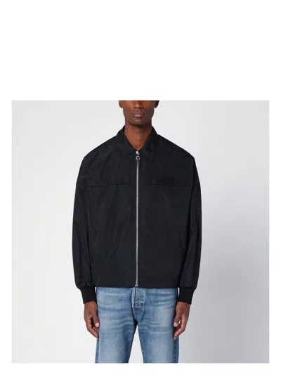 Alexander Mcqueen Men's Lightweight Zipped Jacket Black | Size 1612 | 792111qraaj
