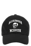 Alexander Mcqueen Embroidered Cotton-twill Baseball Cap In Multicolor