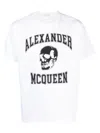 Alexander Mcqueen Alexander Mc Queen Skull T Shirt In White