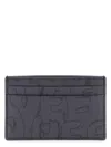 Alexander Mcqueen Alexander Mc Queen Graffiti Mc Queen Wallet In Black