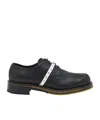 Alexander Mcqueen Men's Maker Shoe In Black/white