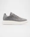 Alexander Mcqueen Mcqueen Oversize Retro Sneaker In Cement