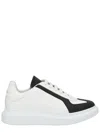 Alexander Mcqueen Contrast-panel Sneakers In White