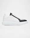 Alexander Mcqueen Contrast-panel Sneakers In White
