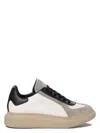 Alexander Mcqueen Calf Leather Sneakers In White