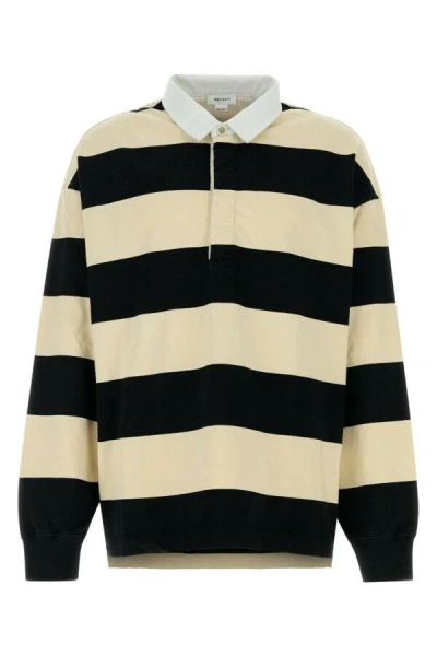 ALEXANDER MCQUEEN ALEXANDER MCQUEEN MEN EMBROIDERED COTTON OVERSIZE POLO SHIRT