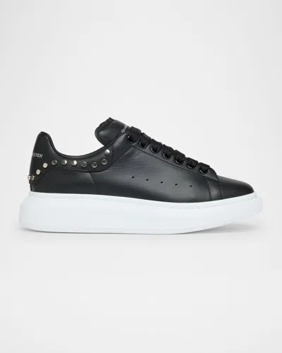 Alexander Mcqueen Men's Oversized Studded Leather Low-top Sneakers