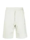 Alexander Mcqueen Pastel Green Cotton Bermuda Shorts