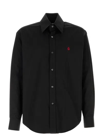 ALEXANDER MCQUEEN MEN'S POPLIN SHIRT