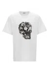 Alexander Mcqueen Mcqueen Men Printed T-shirt In White