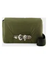 Alexander Mcqueen New Knuckle Bum Crossbody In Khaki