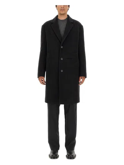 ALEXANDER MCQUEEN MEN'S SINGLE-BREASTED COAT