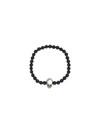 Alexander Mcqueen Men Skull Bracelet In Multicolor
