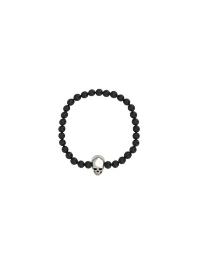 ALEXANDER MCQUEEN ALEXANDER MCQUEEN MEN SKULL BRACELET