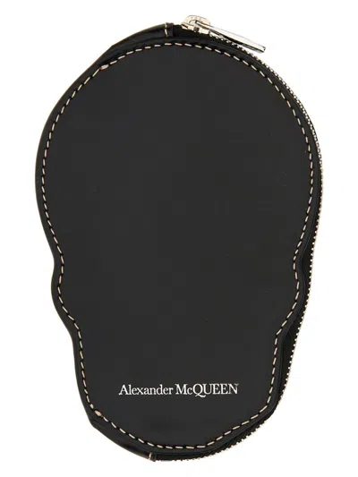 ALEXANDER MCQUEEN MEN'S SKULL CARD HOLDER