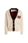 Alexander Mcqueen Mcqueen 'skull' Cardigan In Multicolor