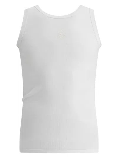 ALEXANDER MCQUEEN MEN'S SKULL-EMBROIDERED TANK TOP