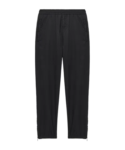 Alexander Mcqueen Men's Skull Jacquard Joggers In Black