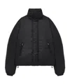 Alexander Mcqueen Men's Skull Jacquard Puffer Jacket In Black In Black