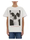 Alexander Mcqueen Alexander Mc Queen Skull Print T Shirt In White