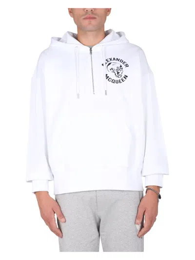 ALEXANDER MCQUEEN MEN'S SKULL SWEATSHIRT