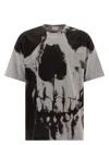 Alexander Mcqueen Skull T-shirt In Grey