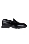 Alexander Mcqueen Alexander Mc Queen Slip On Tread Loafers In Black