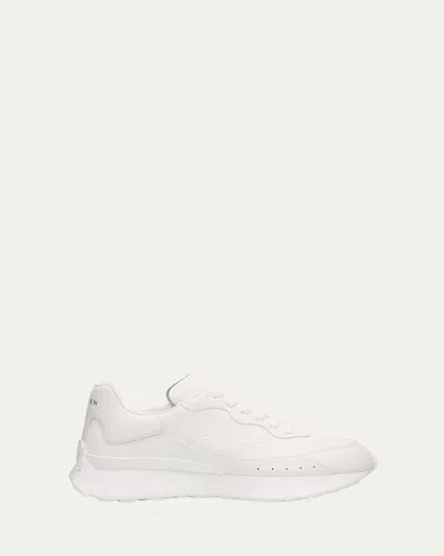Alexander Mcqueen Men's Sprint Leather Runner Sneakers