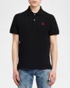 Alexander Mcqueen Inverted Skull Polo Shirt In Bronze