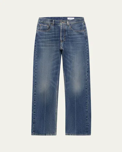 ALEXANDER MCQUEEN MEN'S STRAIGHT-LEG JEANS