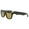 Alexander Mcqueen Mcqueen 51mm Rectangular Sunglasses In Black