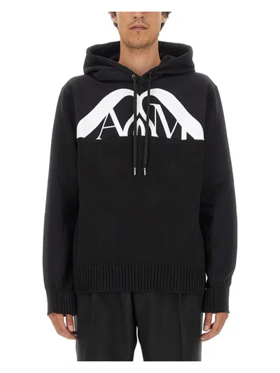 ALEXANDER MCQUEEN MEN'S SWEATSHIRT WITH LOGO