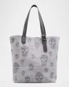 Alexander Mcqueen Mcqueen T-bar Shopper In Gray