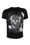 Alexander Mcqueen Men T-shirt In Black