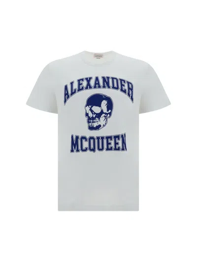 Alexander Mcqueen T恤  男士 颜色 白色 In White