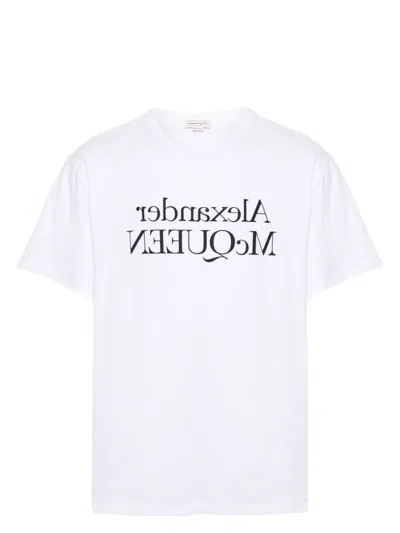ALEXANDER MCQUEEN MEN'S T SHIRT WITH LOGO