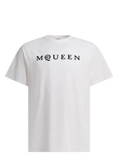 ALEXANDER MCQUEEN MEN'S T SHIRT WITH LOGO