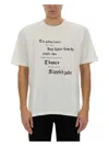 Alexander Mcqueen Text-print T-shirt Clothing In White