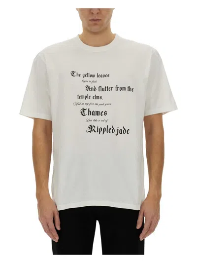 ALEXANDER MCQUEEN MEN'S T-SHIRT WITH PRINT